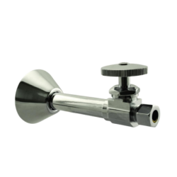 VAB0033 Straight Stop Valve, Round handle